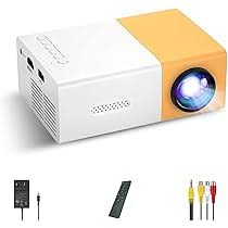 Mini Proyector Portátil YG300 para Dibujos Animados
