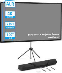 Proyector de Pantalla ALR 100 con Trípode