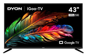 Televisor DYON iGoo TV 43F: Smart TV Full-HD con Google Assistant