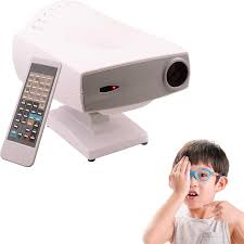 Proyector Gráfico ERICAT para Agudeza Visual con Control Remoto