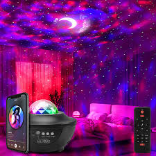 Proyector Galaxy: Estrellas y Música con Control Remoto