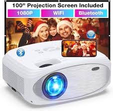 Proyector WiFi Bluetooth 1080P Full HD