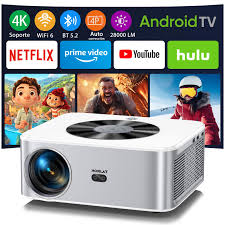 Proyector 4K Horlat con Android TV y WiFi 6G