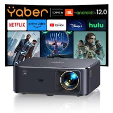 Proyector 4K con Sonido JBL y Android TV 12.0