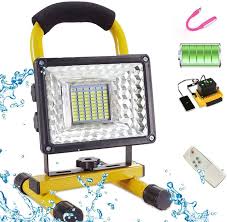 Proyector LED Portátil 400W - Luz de Trabajo Recargable