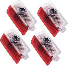 Tenatu 4Pcs: Luces LED de Bienvenida para Mercedes Benz