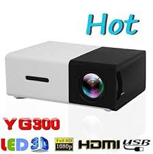 Mini Proyector LED YG300: Reproducción Versátil