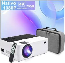 Proyector Nativo 1080P Full HD 7500 Lúmenes 4K