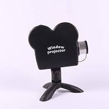 Proyector LED Animado de Halloween y Navidad para Ventanas