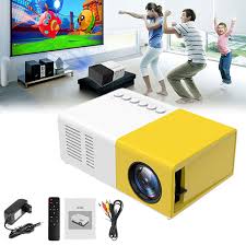 Proyector Portátil Qosigote Portaflixx 2.0: HD 1080P y Conexión Inalámbrica