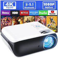 Proyector Mini HOPVISON: Portátil y Bluetooth