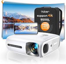 Proyector YABER 4K 24000 Lúmenes - Full HD