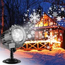 Proyector LED de Nieve ALED - 9W Brillante para Navidad