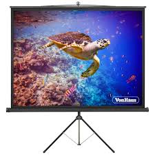 Pantalla de Proyección Mate de 67" con Trípode VonHaus