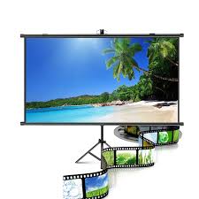 Pantalla de Proyección con Soporte de Trípode