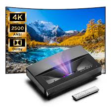 Proyector 4K Ultracorto con Dolby Audio y 2500 Lúmenes