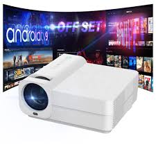 Proyector 4K WiFi 5G Android 9.0 - Cine en Casa Brillante