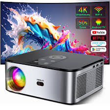 Proyector Inteligente 4K WiFi/Bluetooth - 13000 Lúmenes