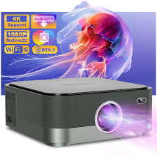 Proyector 4K Mini Portátil con Autoenfoque y Keystone
