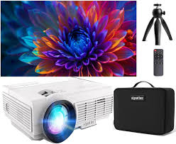 Proyector Bluetooth 9500L para Dormitorio y Exterior - 1080P