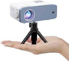 Mini Proyector Portátil 12000 Lúmenes con Trípode