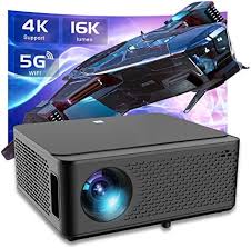 Proyector GINCSRI 20000L Full HD con WiFi 5G y Bluetooth