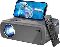 Proyector LED 4K Smart TV con Bluetooth y WiFi para Cine en Casa