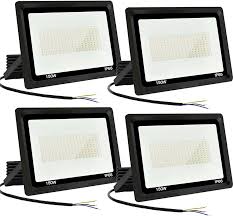 Set de 4 Focos LED Exterior 150W - 15000LM IP66