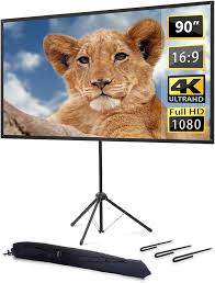Pantalla de Proyector Portátil con Trípode
