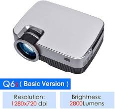 InBEKEA Q6: Proyector HD Ideal para Películas