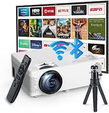 Proyector Mini LED Full HD 4500 Lúmenes con WiFi y Bluetooth