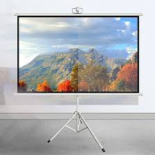 GYX Pantalla Proyector 4:3 con Soporte Trípode