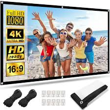 Pantalla Proyector Portátil HOPFROG 60''