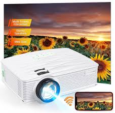 Proyector Mini PONER SAUND 1080P WiFi - 5500 Lux para Cine en Casa
