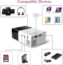 Mini Proyector Portátil Artlii: Diversión LED en Movimiento