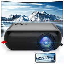 Mini Proyector WiFi Bluetooth 4K para Viajes y Cine en Casa
