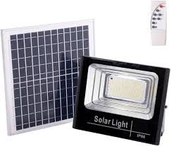 Proyector LED Solar 150W con Control Remoto - Greenice
