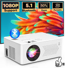 Proyector Bluetooth Portátil AKATUO 8500 Lúmenes