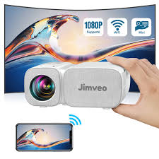 Proyector Portátil Jimveo 1080P Full HD WiFi