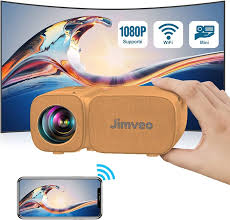 Proyector Móvil Jimveo WiFi 1080p