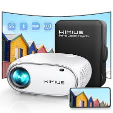 Proyector WiFi Bluetooth 1080P 18000 Lúmenes - WiMiUS