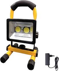 Proyector LED COB Portátil con Batería Recargable