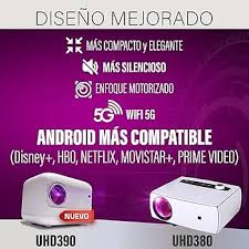 Proyector 4K WiFi 5G Android para Cine en Casa - Luximagen