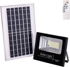 Proyector LED Solar 65W con Control Remoto