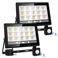 Focos LED Exteriores con Sensor de Movimiento NATPOW