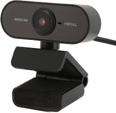 Webcam Pro 1080P HD con Cubierta y Ángulo de 90°